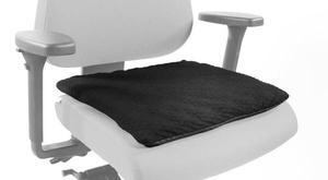 Подушка на сиденье hjh OFFICE MEDISIT I, 42x2x39 см, черный