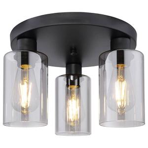 Потолочный светильник Globo Lighting Hadera, цветное стекло/железо - 3-х ламповый