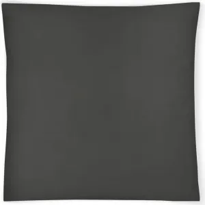 Чехол для подушки Mako-Satin UNI (одинарный) Paris-8000 Размер 80x80 см Цвет графит-12 Irisette