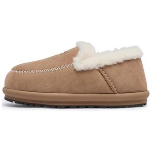 Женские ботинки AGSDON замшевые с флисовой подкладкой, каштановый