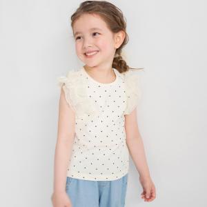 Майка с оборками на плечах