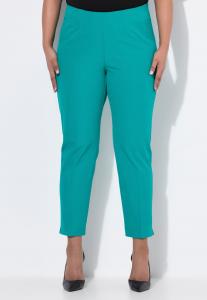 Брюки Ulla Popken PIPING DETAIL, Green Blue/Green