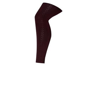 Женские плюс сайз утепленные легинсы без стопы Avenue, Burgundy