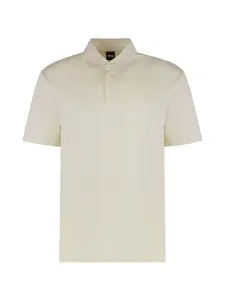 Поло на пуговицах Boss, нейтральный