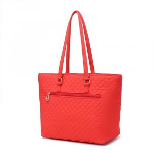 Женская стеганая хлопковая сумка-шоппер Hallie от Mia K MKF Collection By Mia K., оранжевый