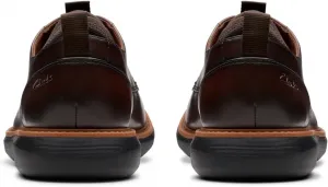 Мужские туфли Oxford Clarks Brantin, темно-коричневый
