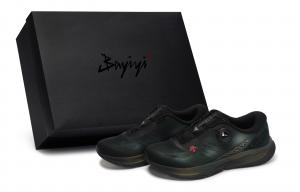 DESCENTE Кроссовки для бега, амортизация, износостойкие, низкие, повседневные, для тренировок, для города, для работы, унисекс, черные