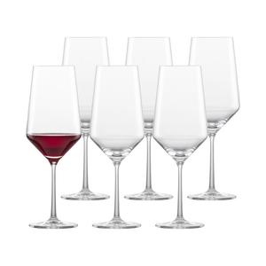 Бокал для красного вина Bordeaux Rotweingläser Pure 680 ml 6er Set прозрачный Zwiesel Glas, прозрачный