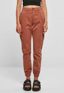 Брюки карго HIGH WAIST Urban Classics, цвет terracotta