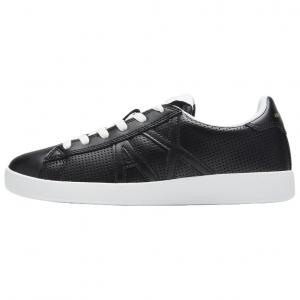 Кроссовки EMPORIO ARMANI Skateboarding Shoes Men Low-top Black, черный