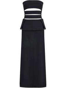 Платье макси Proenza Schouler Kit, черный