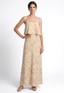 Платье макси Usha, Beige