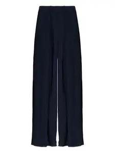 Плиссированные брюки Victoria Beckham, синий