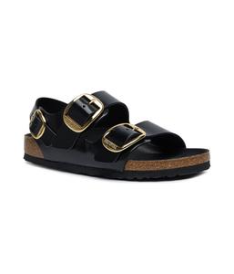 Кожаные сандалии Лена Birkenstock, черный