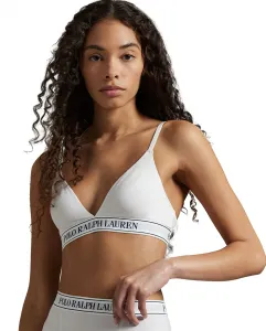 Женский бюстгальтер-треугольник белого цвета Polo Ralph Lauren