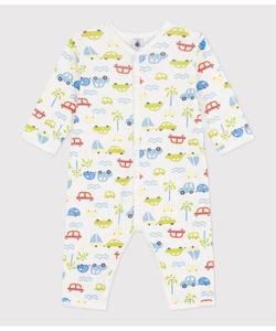 Комбинезон без носков с принтом