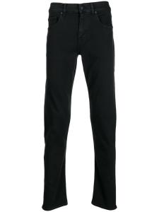 7 For All Mankind зауженные брюки Slimmy, черный