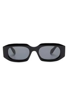 Солнцезащитные очки в геометричной оправе Alaïa, черный
