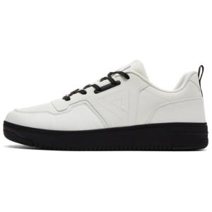 Кроссовки PEAK Classic Heritage Skateboarding Shoes Unisex Low-top Beige/Black, бежевый/черный
