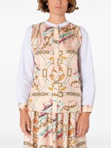 Рубашка с микс-принтом La Prestic Ouiston, розовый