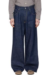Sunflower Темно-Синие очень широкие джинсы