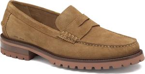 Мужские слипоны Johnston Murphy Collier Penny Loafer для повседневной и официальной носки Johnston & Murphy, Snuff Suede