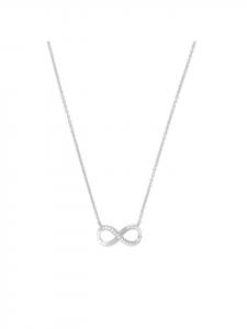 Amor Колье с подвеской, серебро 925 пробы, родированное серебро