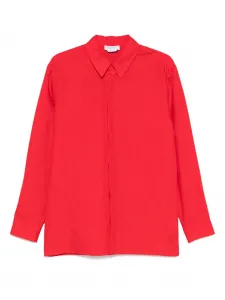 Льняная рубашка Gabriela Hearst, красный