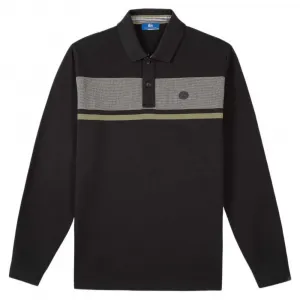 Поло с длинным рукавом Tbs Kabyepol, черный