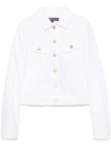 Укороченная джинсовая куртка Ralph Lauren Collection, белый