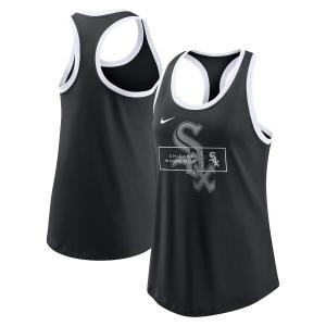 Женская майка Nike Black Chicago White Sox X-Ray Racerback Performance Nike
