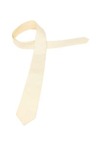 Шелковый галстук ETERNA, кремовый