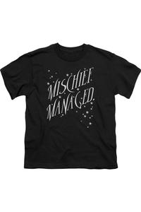 Футболка с коротким рукавом для детей Harry Potter Mischief Managed 4 Gildan, черный