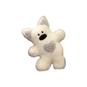 Мягкая игрушка собака с большим носом, плюшевая кукла, высота 40см Mise, серый