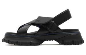 Burberry Сандалии Pebble One Strap женские черные