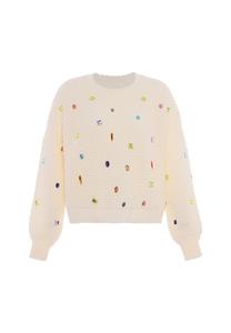 Свитер faina, белый