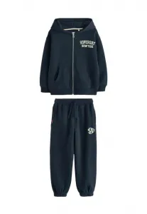 Спортивный костюм стандартного кроя Superdry & Co, Navy White