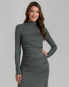 Топ для беременных из мягкого бамбукового трикотажа Olimpia с драпировкой PIETRO BRUNELLI MATERNITY, Deep teal