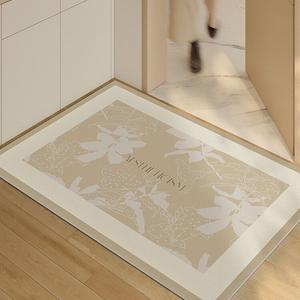 Xinglianxin Ковер 120х120 см из ПВХ, легко чистится, для прихожей, стиль Cream Simple Design, Zhiyaxia