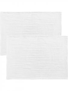 Erwin Müller Набор хлопковых салфеток Arona, 2 шт , белого цвета
