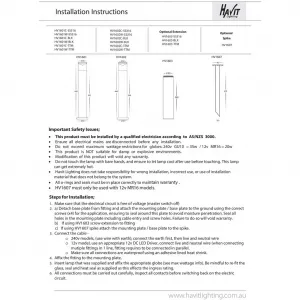 Светодиодный уличный торшер HIGHLITE GU10 1 шт. Havit Lighting, Aluminiumfarben
