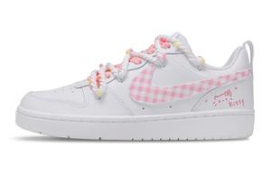 Детские скейтерские кроссовки Court Borough для младших школьников Nike, белый