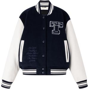 Tommy Hilfiger Куртка Women's Navy Blue & White Multicolor