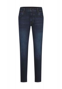 Джинсы поношенные, стандартного кроя, мужские bugatti, цвет Dark Stone