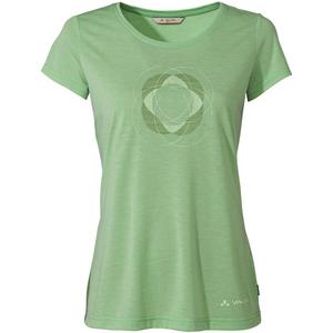 Shirt wo skomer print t-shirt ii Vaude, цвет aloe vera uni