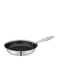 Сковорода Hestia из нержавеющей стали в черном/серебристом цвете Mäser