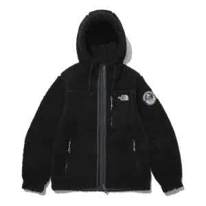 Куртка fleece hoodie jacket 'black' The North Face, черный