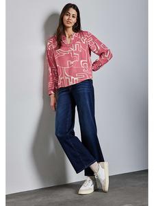 Блузка Street One, розовый