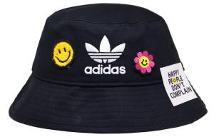 Adidas Originals Хлопковая панама унисекс черная