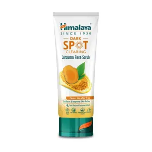 Скраб для лица Dark Spot Clearing Curcuma Face Scrub Himalaya, 75 ml